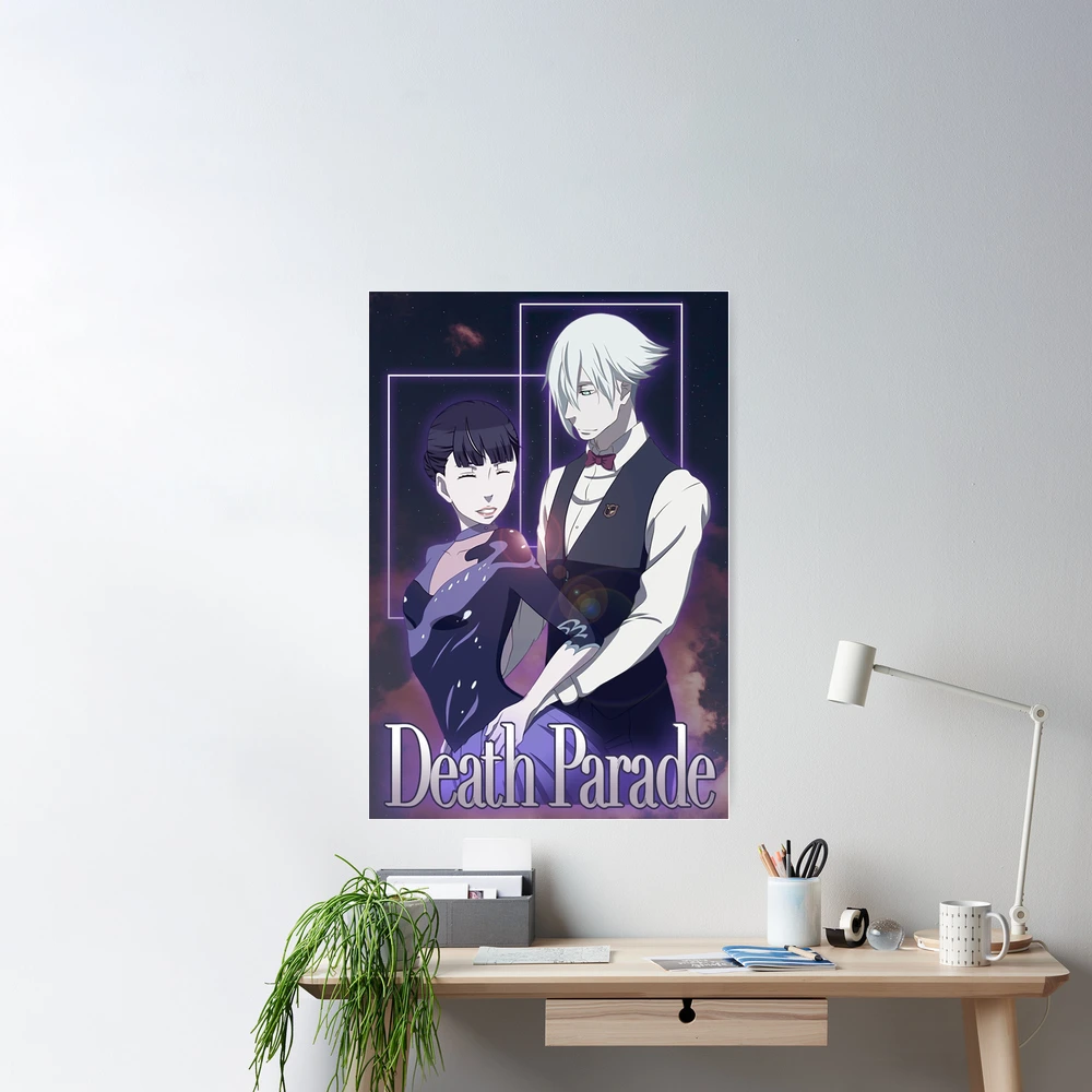 Room Decor Aesthetic White Paper Death Parade Poster Wall Art Painting  Picture Home Decoration Anime Prints DIY Interior Mural
