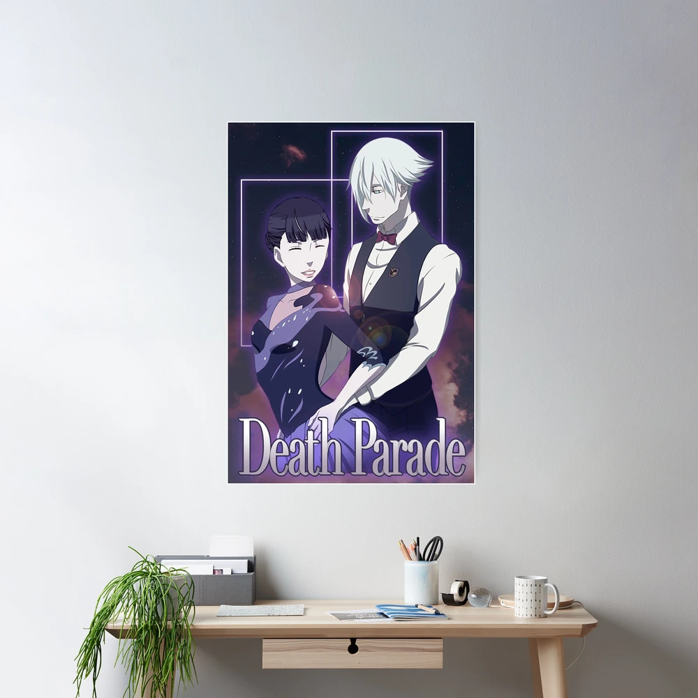 Room Decor Aesthetic White Paper Death Parade Poster Wall Art Painting  Picture Home Decoration Anime Prints DIY Interior Mural