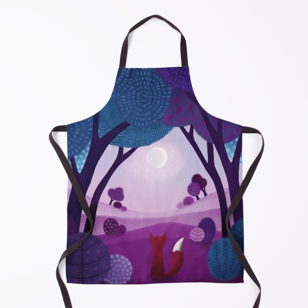 Item preview, Fox forest moon designed and sold by Jabalou.