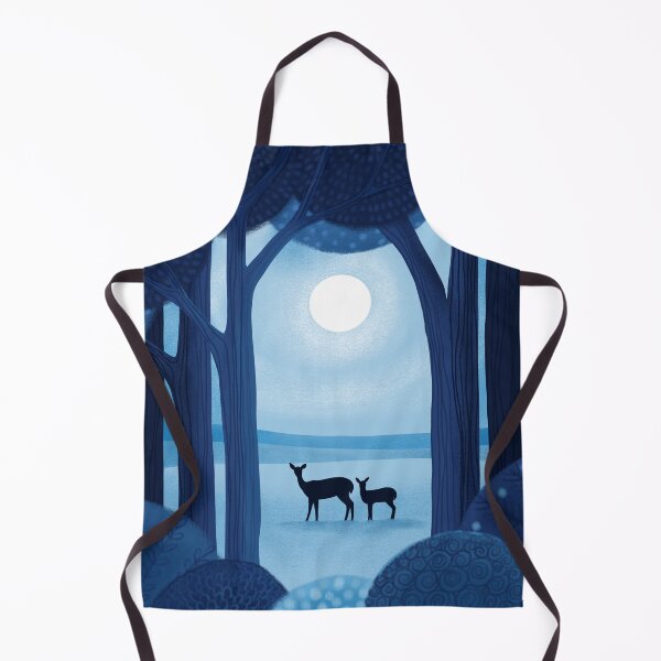 Item preview, Deer forest night designed and sold by Jabalou.