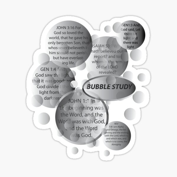 BUBBLE STUDY Poster for Sale by kjoemtac