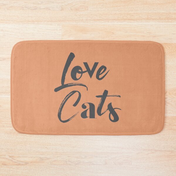 Item preview, Playful, joyful, modern, cute graphic design of Love Cats  designed and sold by theendup.