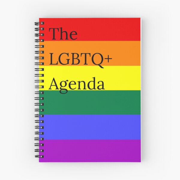 Item preview, The LGBTQ+ Agenda (Version #1) designed and sold by UnicornPeeps.
