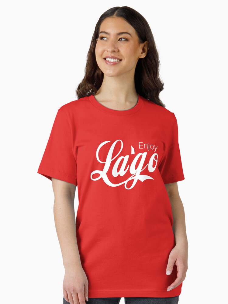 Thumbnail 2 of 7, Essential T-Shirt, Enjoy La'go! designed and sold by LagoLiverpool.