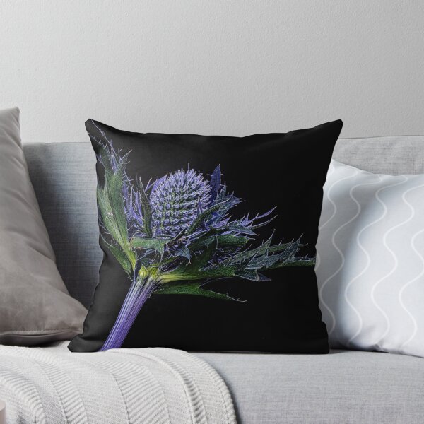 Item preview, Sea Holly, blue flower designed and sold by kathleenjean.
