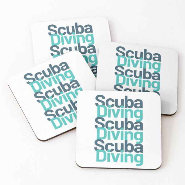 Item preview, Scuba Diving Scuba Diving Scuba Diving (bluish) designed and sold by StudioAquaLumos.