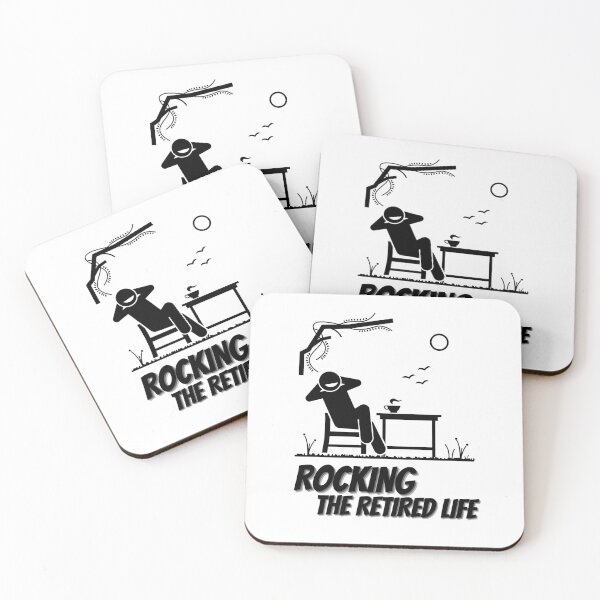 Item preview, Rocking The Retired Life designed and sold by HasnaanMohsin.