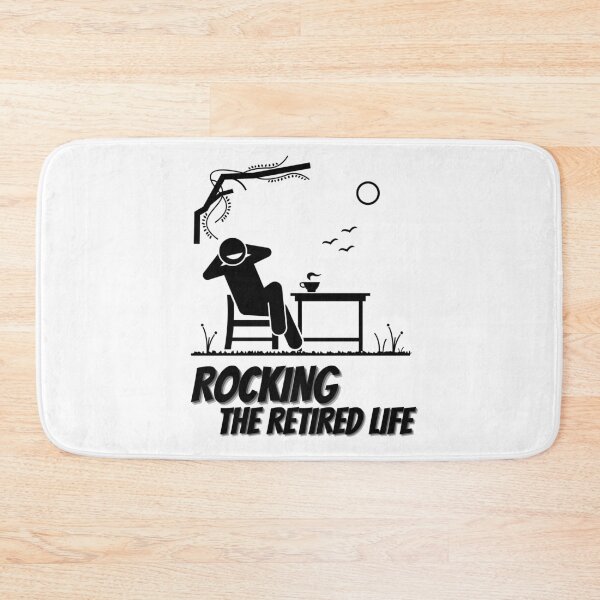 Item preview, Rocking The Retired Life designed and sold by HasnaanMohsin.
