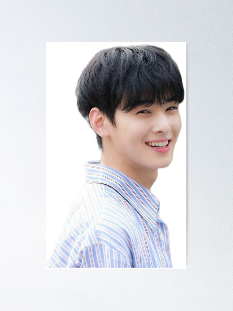 Cha Eun-woo Poster for Sale by TheAsianSide