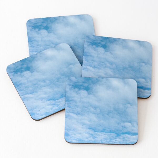 Item preview, White Clouds in the Blue Sky designed and sold by shellagrash.