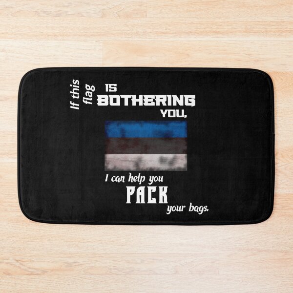 Item preview, Estonian flag - pack your bags designed and sold by 2Girls1Shirt.