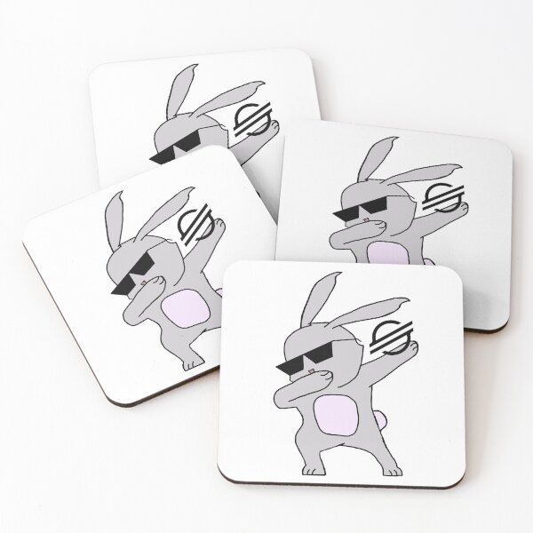 Item preview, Dabbing Bad Bunny with Glasses for Stellar Gift for crypto investrors designed and sold by hyggekrog.