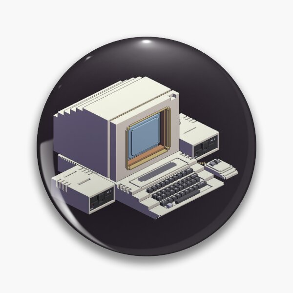 Artikelvorschau, Retro PC. Pixel Kunst entworfen und verkauft von Glucka.