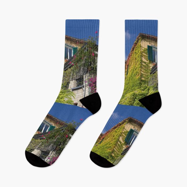 Item preview, Colorful leaves on house designed and sold by Parafull.