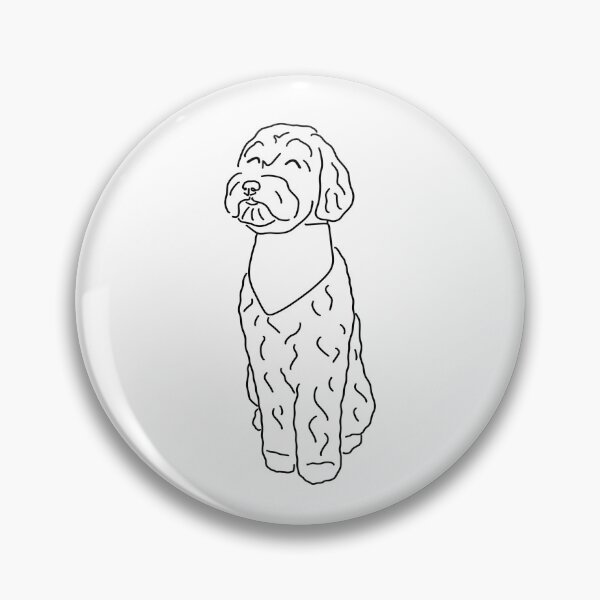 Item preview, Pretty Doodle Dog  designed and sold by AelooPaws.