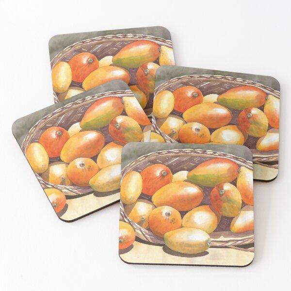 Item preview, Sunlit Mangoes designed and sold by IslandArtFiji.