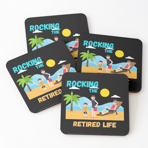 Item preview, Rocking The Retired Life designed and sold by HasnaanMohsin.