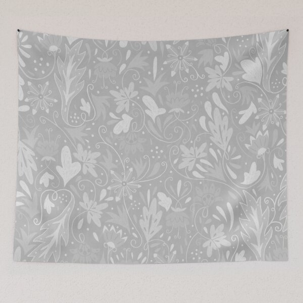 Item preview, Sabrina pattern in grey designed and sold by Happy Mouse Studio.