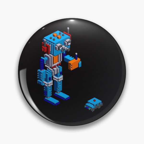 Item preview, 8 bit Cute Robot designed and sold by Glucka.