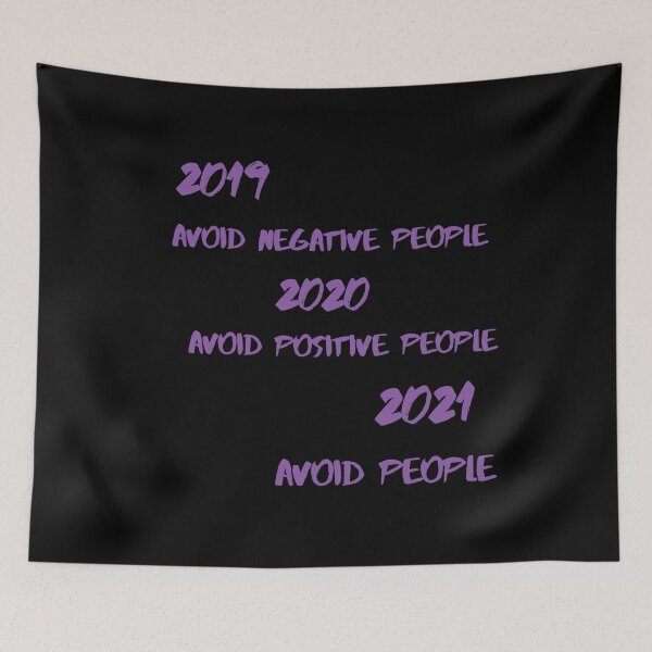 Item preview, 2019 Avoid Negative People 2020 Avoid Positive People 2021 Avoid People (Second Edition) designed and sold by TheShahinDesign.