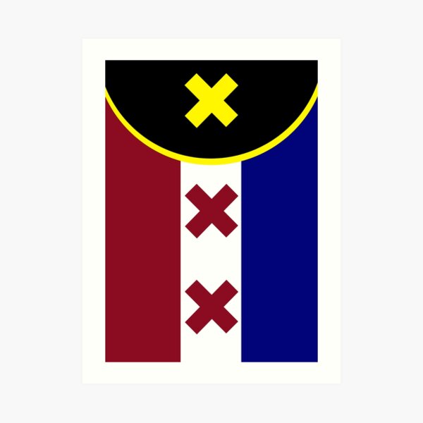 Lmanburg Flag Art Prints | Redbubble