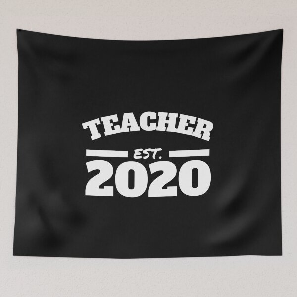 Item preview, Teacher Est. 2020 designed and sold by Click-Like.