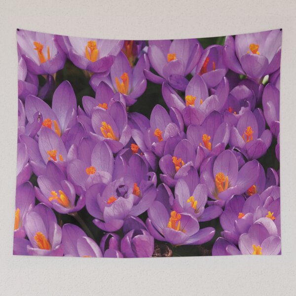 Item preview, purple and blue crocus designed and sold by Elonshop.