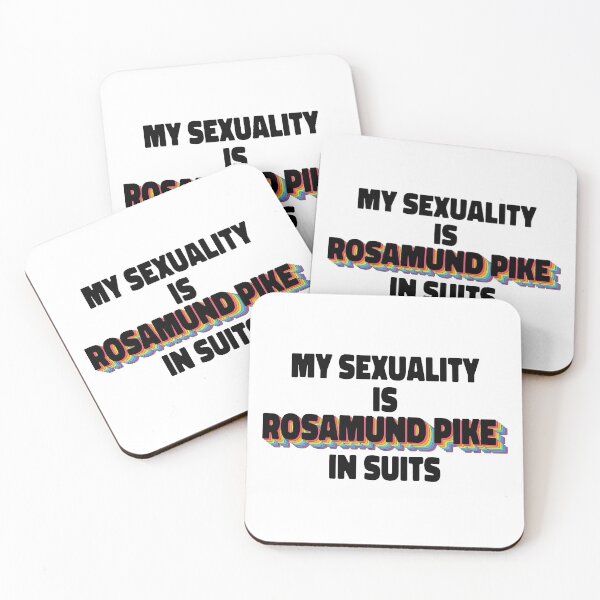 Item preview, My Sexuality Is Rosamund Pike In Suits designed and sold by ColoredRatio.