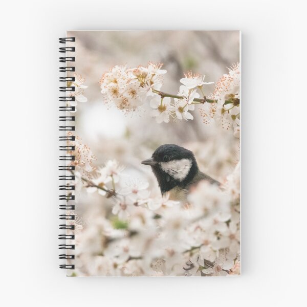 Artikelvorschau, Ein Frühlingsvogel in Kirschblüte entworfen und verkauft von PunkBiologist.