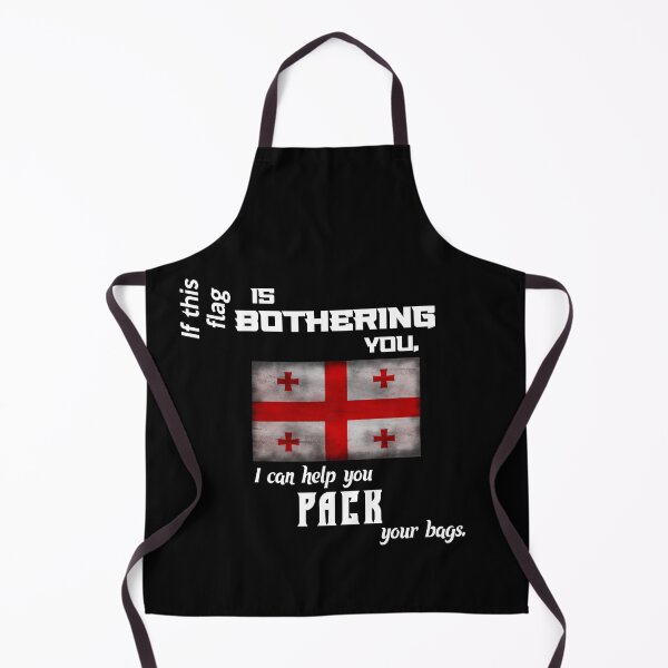 Item preview, Georgian flag - pack your bags designed and sold by 2Girls1Shirt.