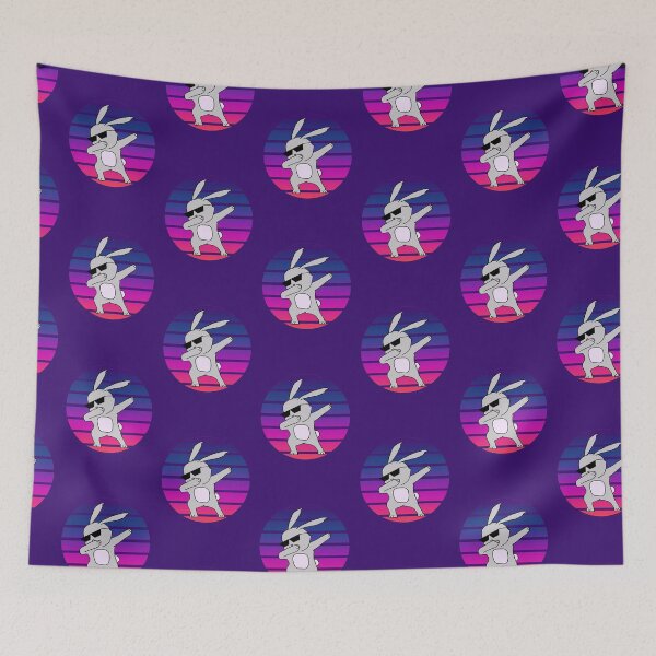 Item preview, Dabbing Bad Bunny with Glasses Gift Idea designed and sold by hyggekrog.