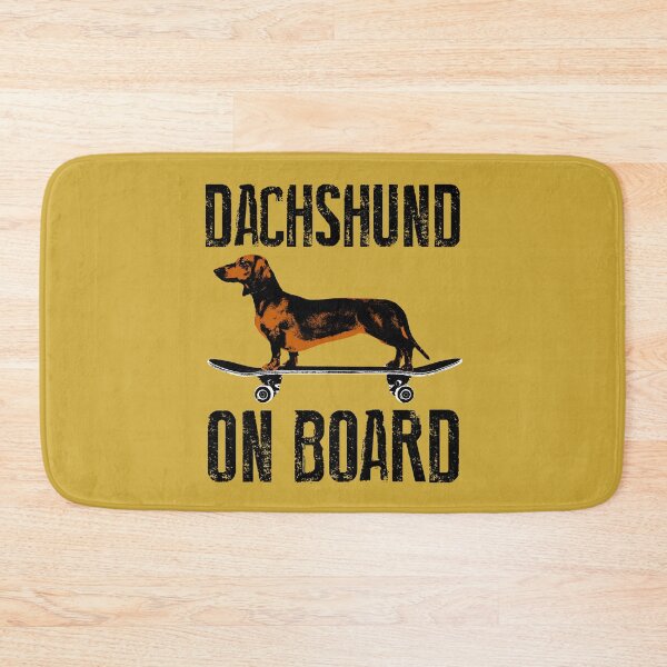 Item preview, Dachshund on board designed and sold by monsterplanet.