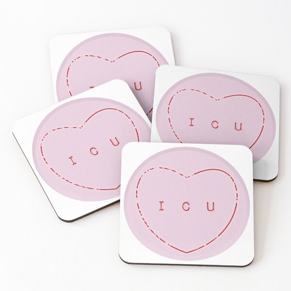 Item preview, I C U - Candy Heart designed and sold by cassiarose.