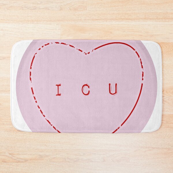 Item preview, I C U - Candy Heart designed and sold by cassiarose.