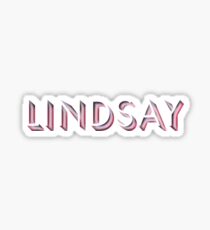 Lindsay: Stickers | Redbubble