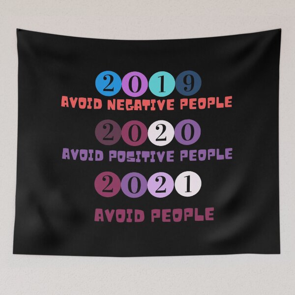 Item preview, 2019 Avoid Negative People 2020 Avoid Positive People 2021 Avoid People (Third Edition) designed and sold by TheShahinDesign.