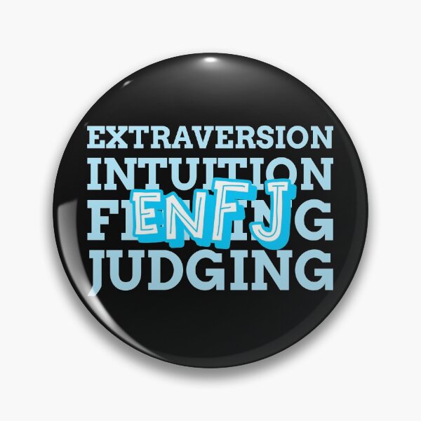Item preview, ENFJ Extraversion Intuition Feeling Judging Design designed and sold by mymerchfactory.