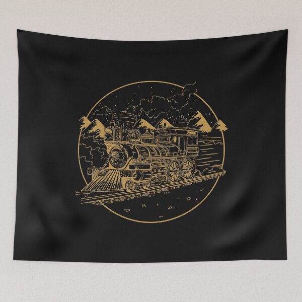 Item preview, Retro locomotive designed and sold by DerSenat.