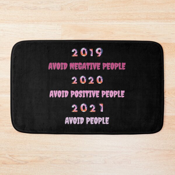 Item preview, 2019 Avoid Negative People 2020 Avoid Positive People 2021 Avoid All People (Fourth Edition) designed and sold by TheShahinDesign.