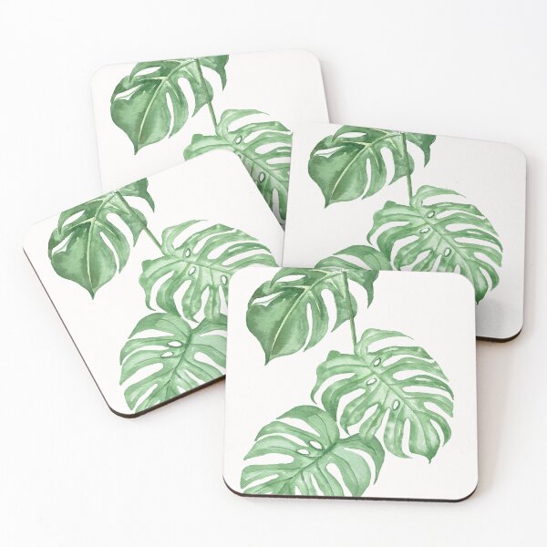 Item preview, Monstera de hojas tropicales designed and sold by ArunikaPrints.