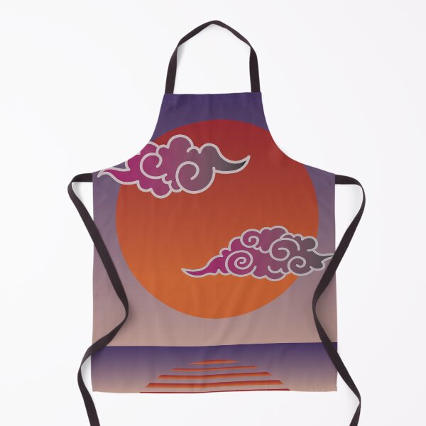 Item preview, Japanese Wind Clouds and Sunset | Japanese Wind Clouds and Sunset Graphic designed and sold by WilsonCreekArts.
