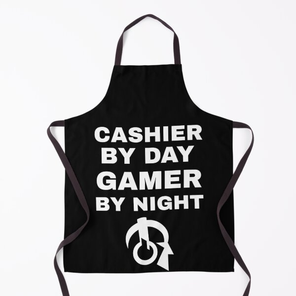 Item preview, Cashier By Day Gamer By Night designed and sold by Superhero Gear.