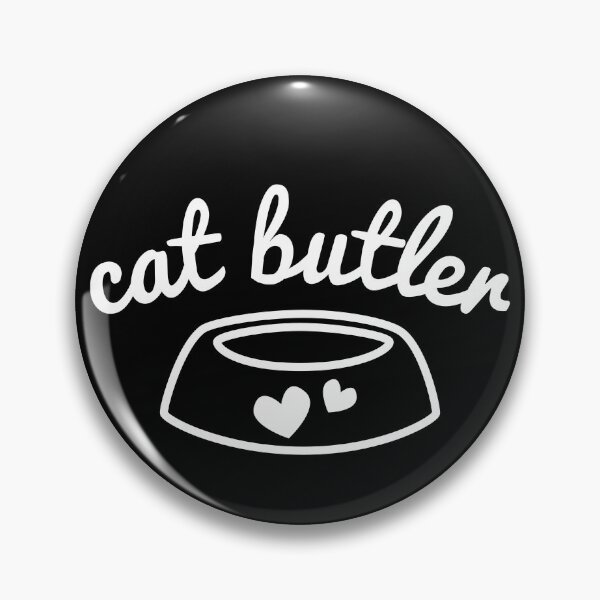 Item preview, Cat Butler (Black) designed and sold by ElectricFangs.