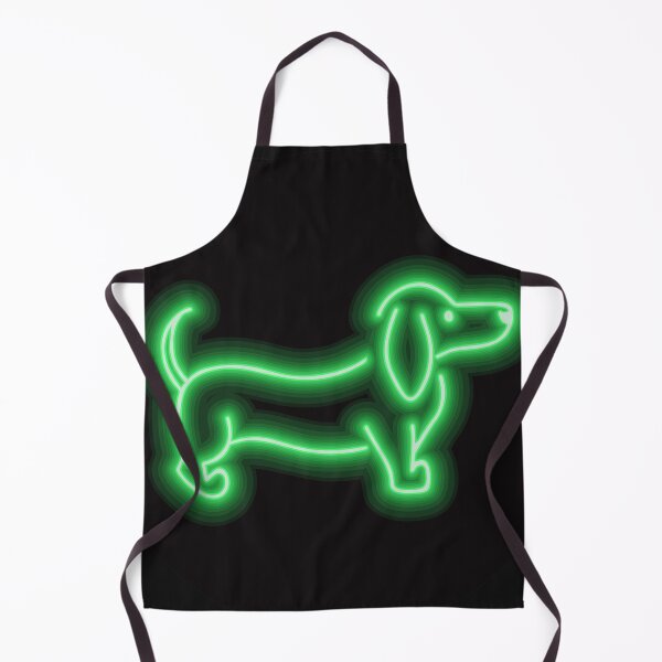 Item preview, Dachshund Green Neon designed and sold by ToTheCore.