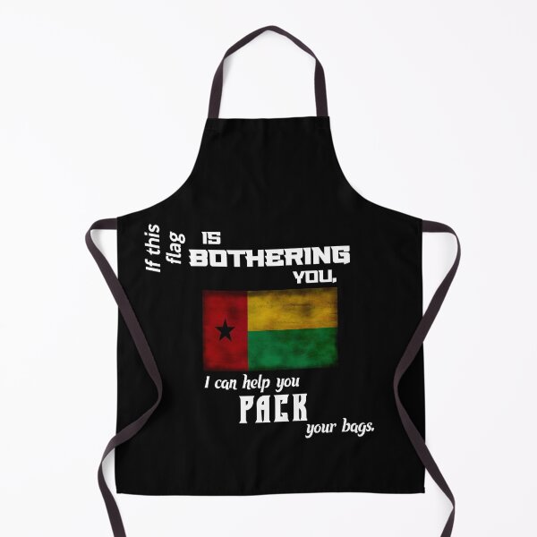 Item preview, Bissau-Guinean flag - pack your bags designed and sold by 2Girls1Shirt.