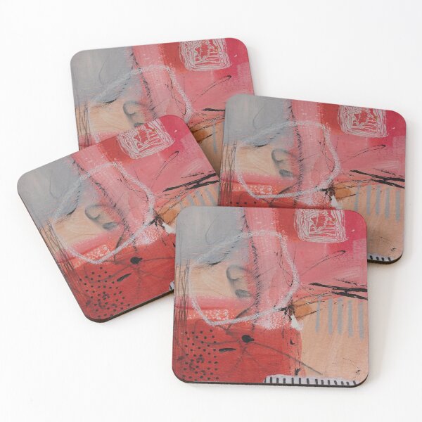 Item preview, Abstract artwork Delicate Warmth designed and sold by Karen Hammat.