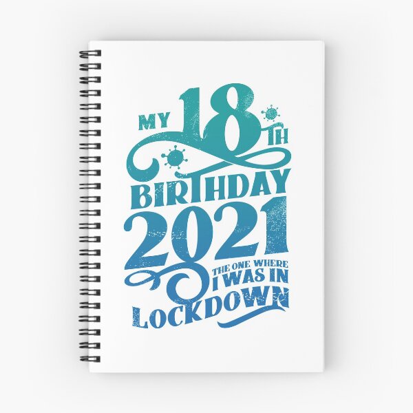 Item preview, My 18th Birthday 2021 - The One Where It Was In Lockdown - 18 years jubilee 2003 18th Anniversary 16th Birthday Party Present designed and sold by kolbasound.