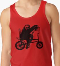 Sloth Riding a Bike Tank Top