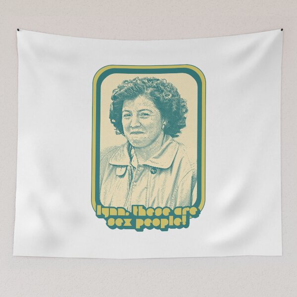 Item preview, Sex People Lynn / Alan Partridge // Retro Style Fan Design  designed and sold by AestheticNow.