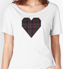 00319 Cork, County (District) Tartan Women's Relaxed Fit T-Shirt